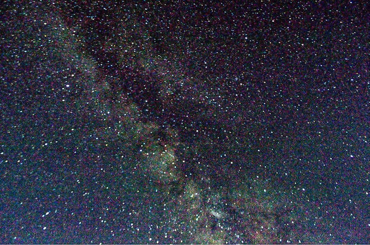 Night sky in Utah